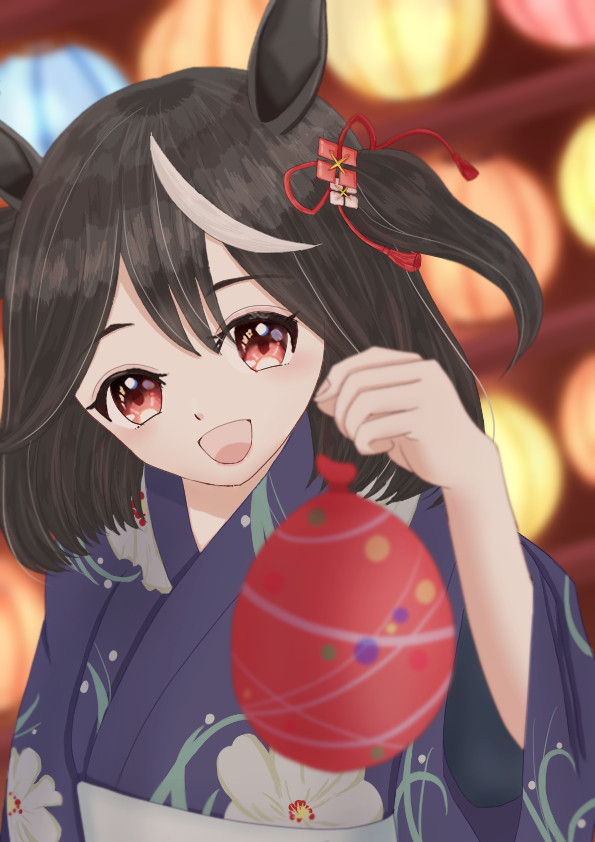 キタサンブラックと夏祭り