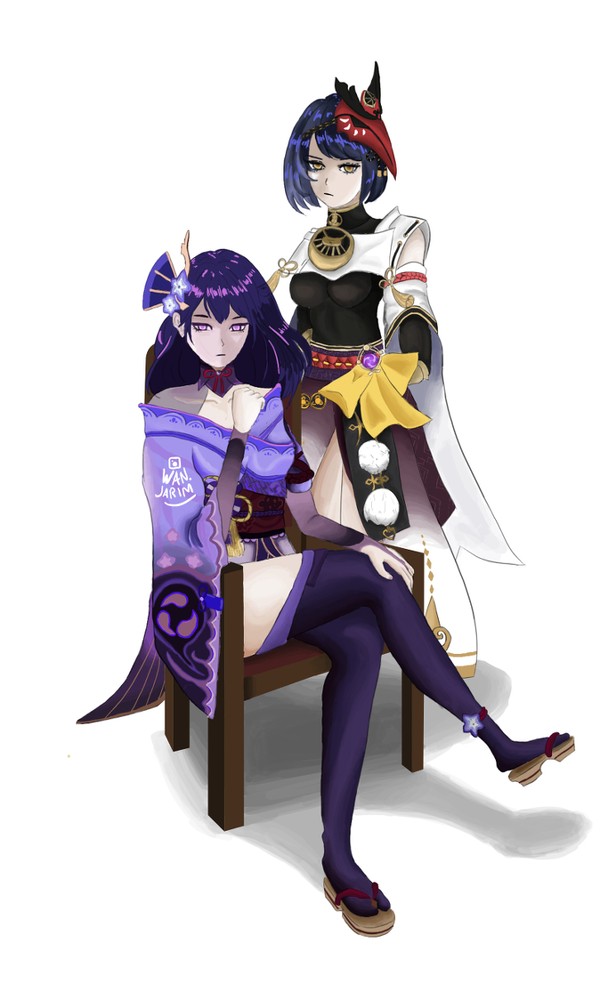 Raiden Shogun and her right hand