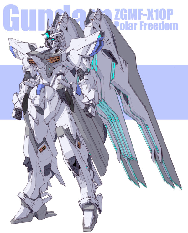 ROBO研企划群活动-POLAR FREEDOM GUNDAM