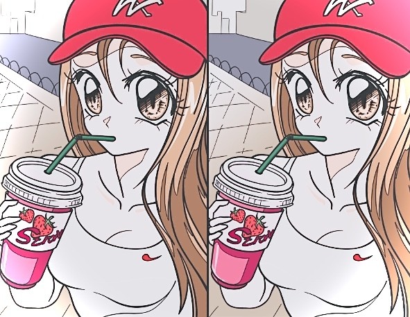 イチゴ味のミルクセーキ
