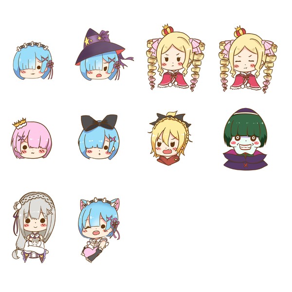 Re:0 Stickers