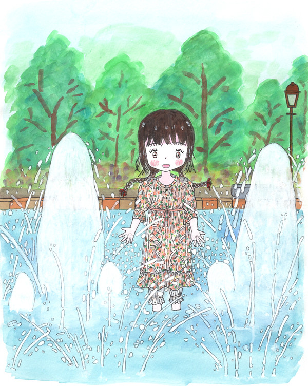 水遊び