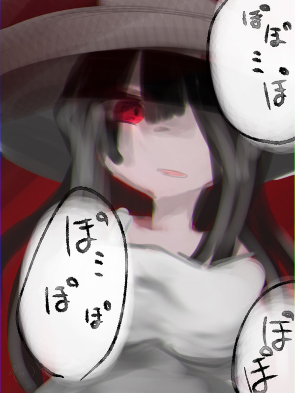 八尺様と八尺様アイコン