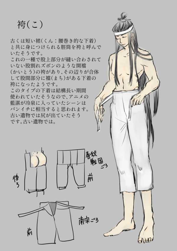 藍曦臣の服装解析