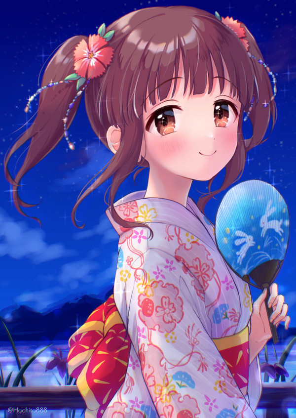 浴衣の華姫