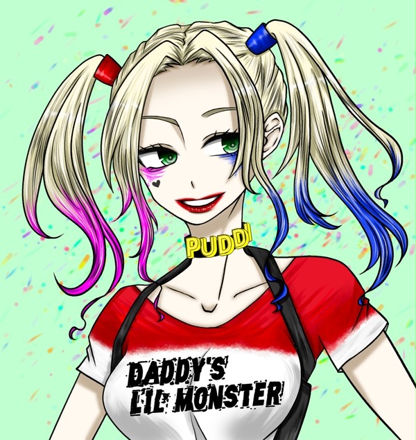 ハーレイ・クイン【塗り絵】