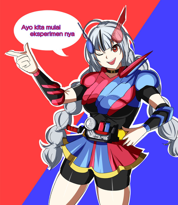 Xia Ekavira as Kamen Rider Build