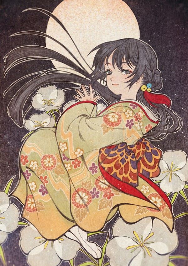 月見草。