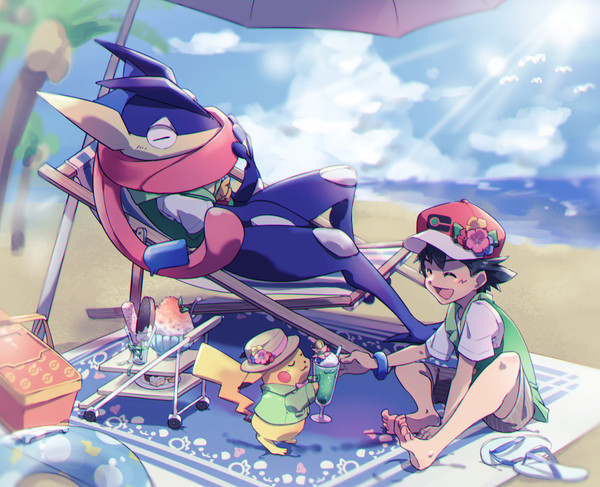 夏のゲコピカサト