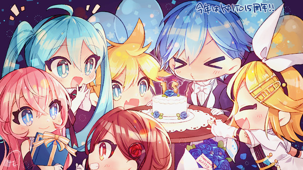 15周年のお祝い