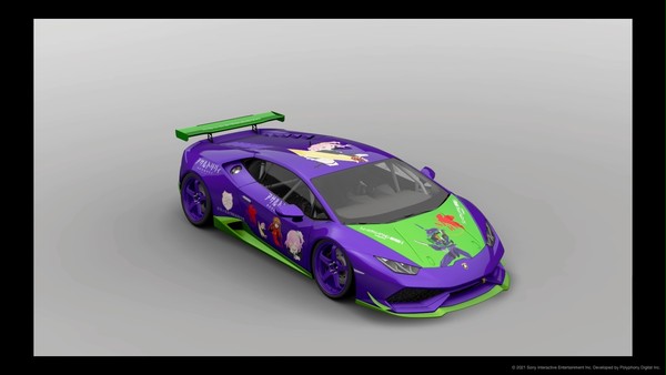 グランツーリスモスポーツでの最高初号機痛車