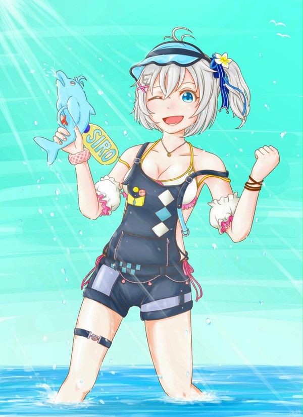 電脳少女シロちゃん4歳