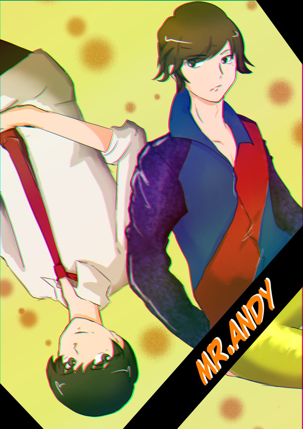君が　残像　に