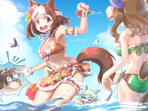 水着スぺと同期組