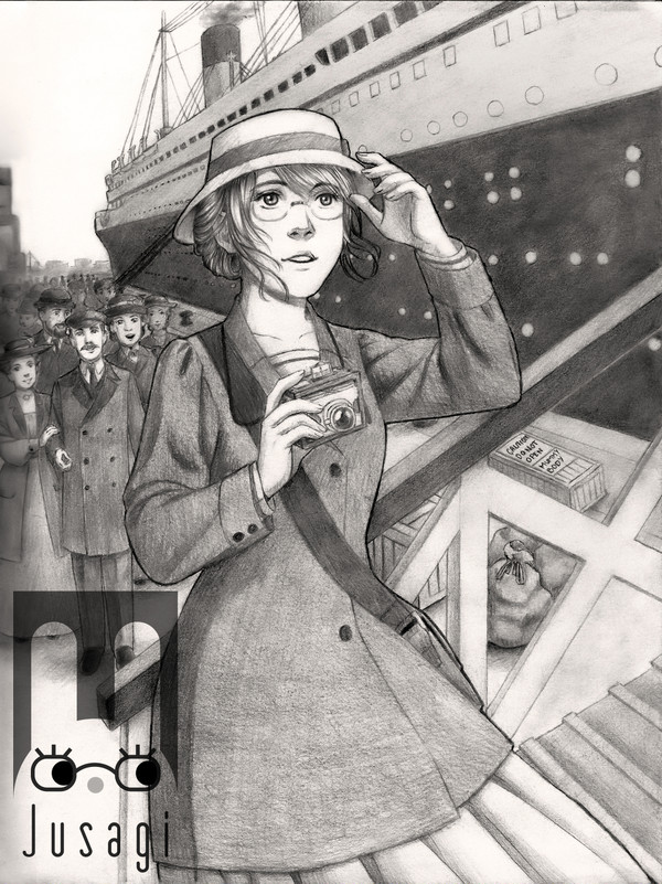 Jeannette arrives at the Titanic