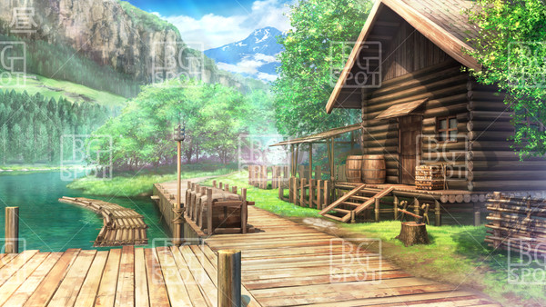 BG_川のほとりのログハウス_ver1.1