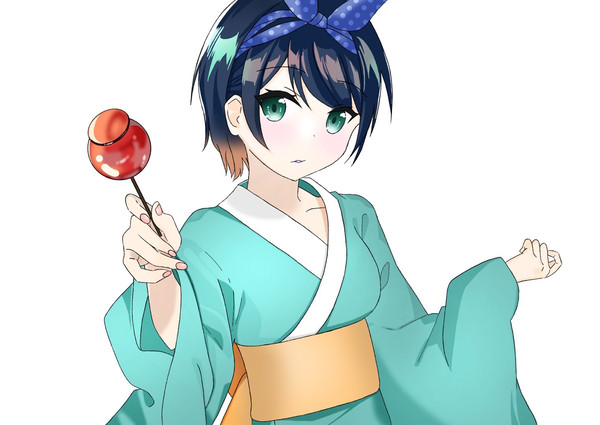 更科瑠夏 浴衣