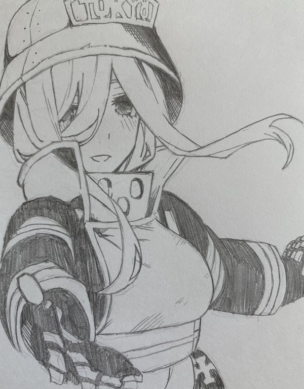 お絵描き練習 五等分の花嫁 中野三玖 模写