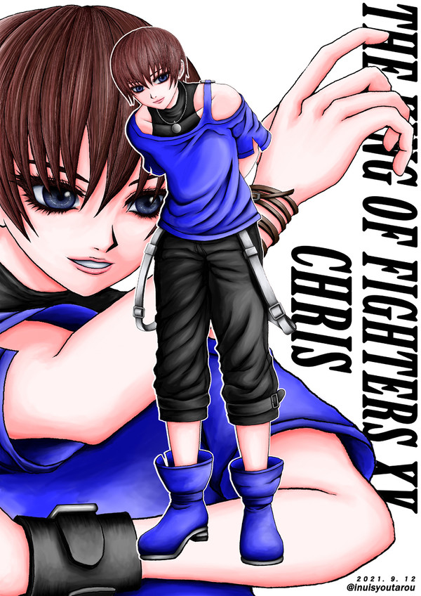 KOF15クリス出場記念絵