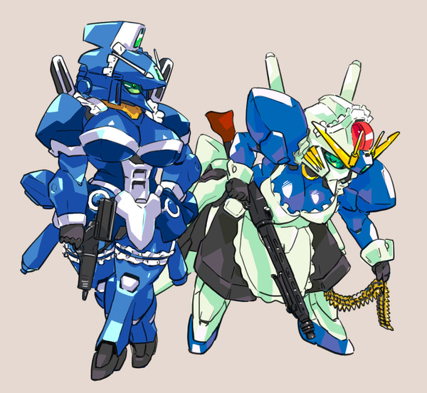 SガンダムのおねえさんとMk−Vおねえさん