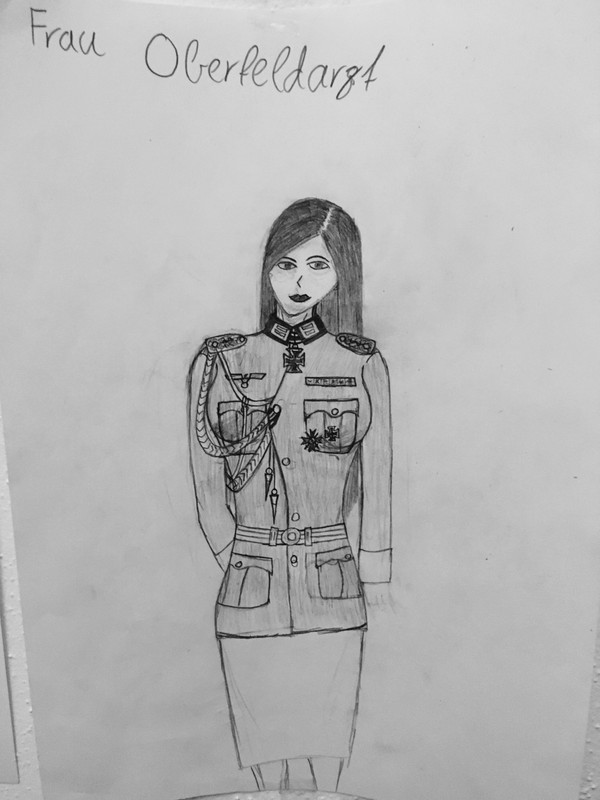 Frau Oberfeldarzt