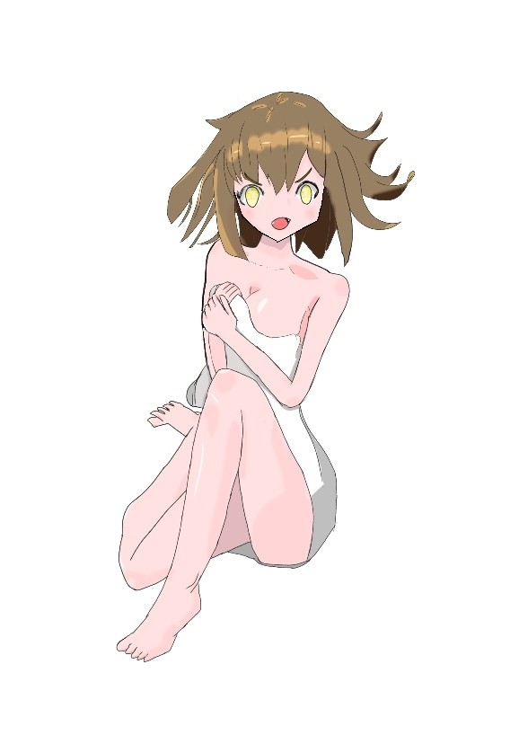 胸隠して股隠さず