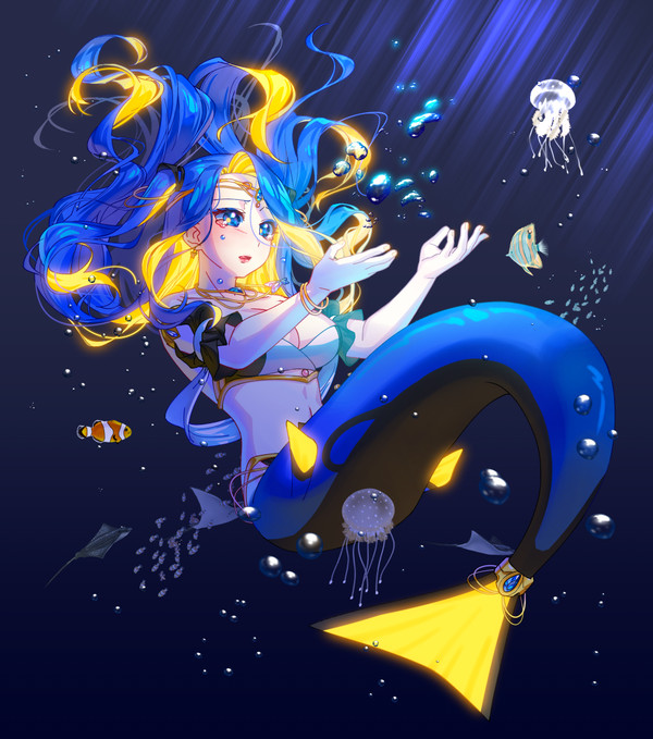 人魚と蝶