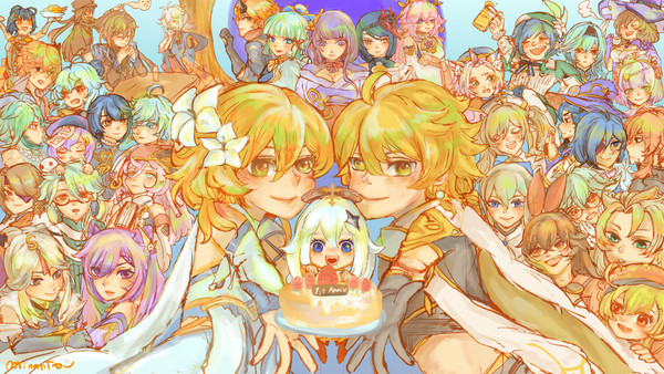 原神１周年！