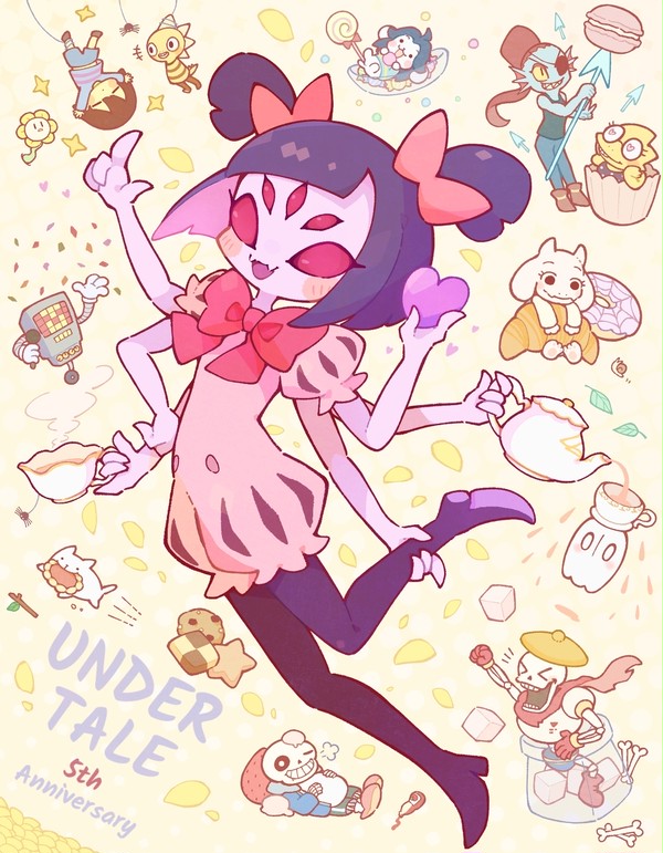 UNDERTALE 生誕記念絵