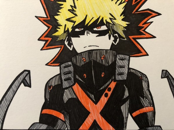 【アナログ手描き】僕のヒーローアカデミア