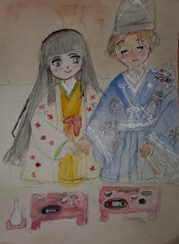 猫若様夫婦