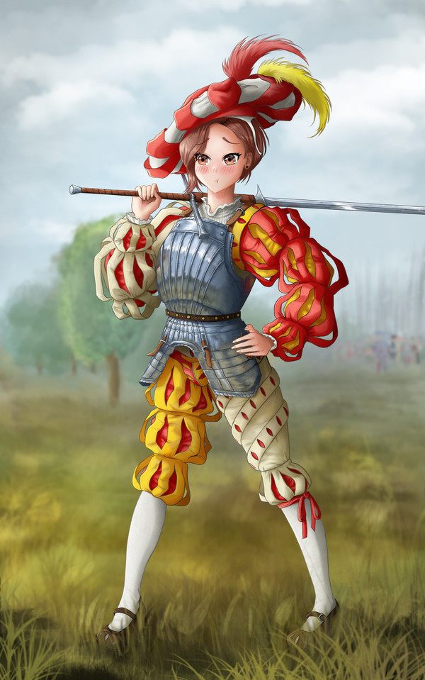 Landsknecht girl