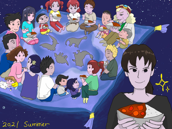 オラ夏カレー