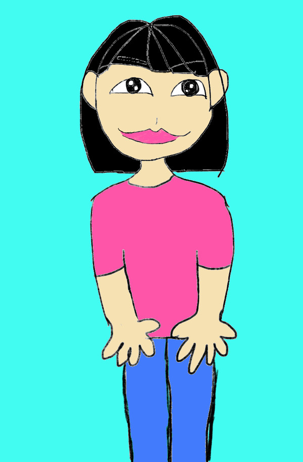 絵を描きました。