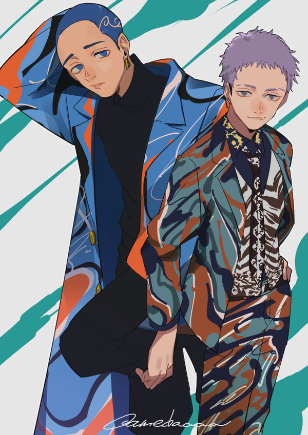 三ツ谷くんと八戒くん