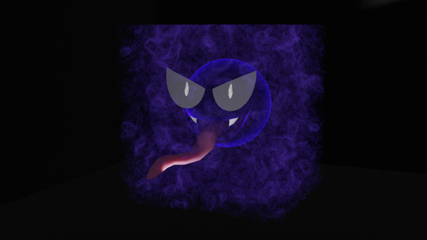 3D Gastly