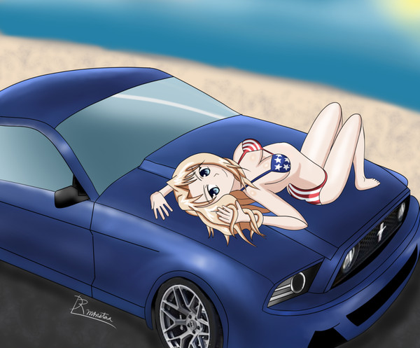 Kay and 2013 Ford Mustang