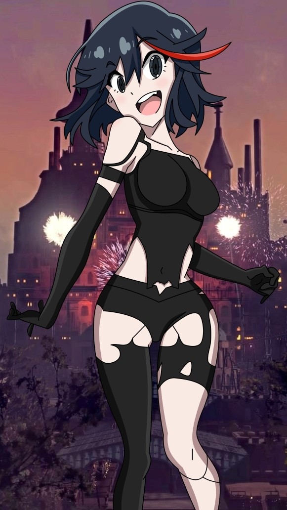 Matoi Ryuko in A2 outfit