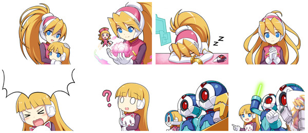 【LINE型スタンプ】 シエル & アルエット（740x640）