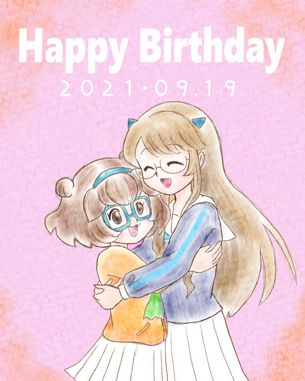 2021お誕生日絵など