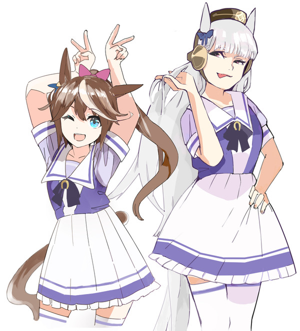 トウカイテイオーとゴールドシップ