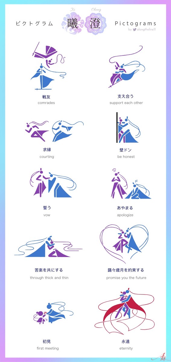 曦澄ピクトグラム