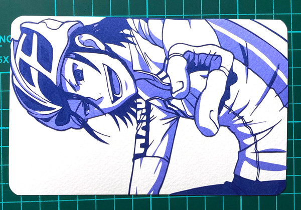 弱ペダ切り絵ログ