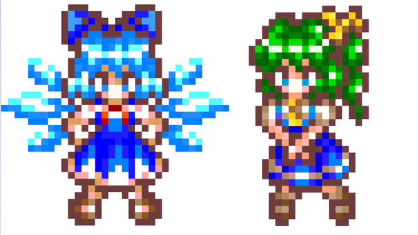 東方紅魔郷・チルノ,大妖精