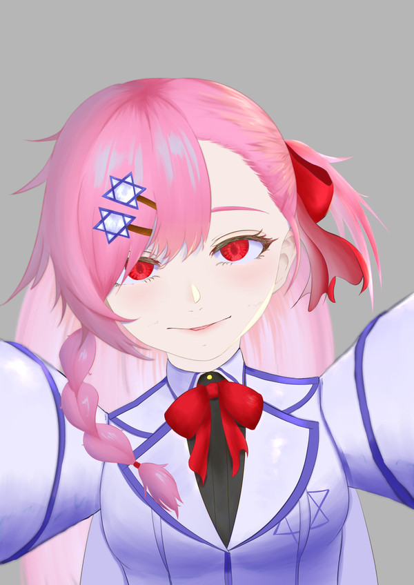 目をつぶって