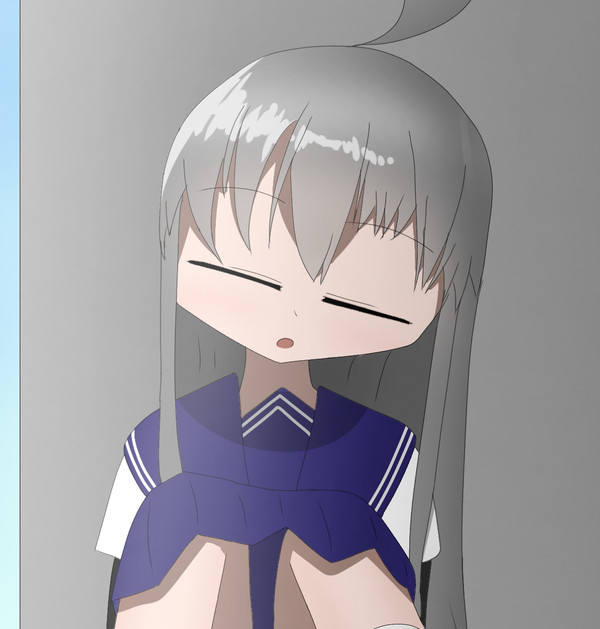 眠い…()