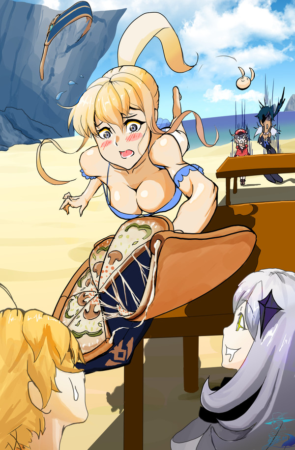 為美好的披薩獻上胸部/この素晴らしいピザに祝福を!
