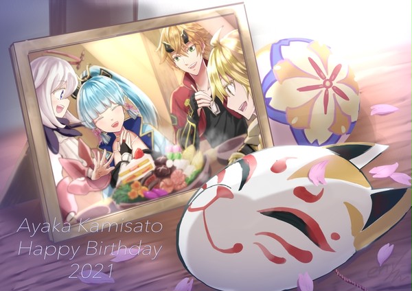 神里綾華誕生日おめでとう