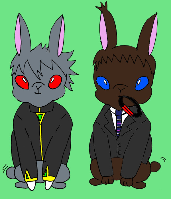 ウサギカヲシン 渚司令とシンラストシンジ君