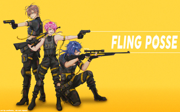 Fling Posse, hit the target!